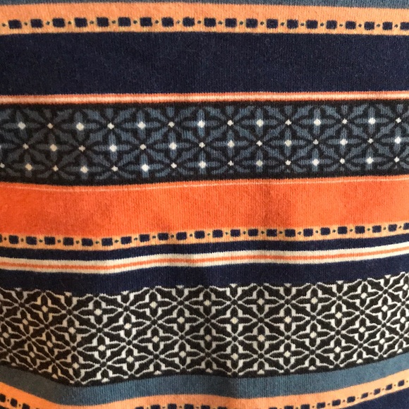 Blue and orange crop top - Picture 4 of 4